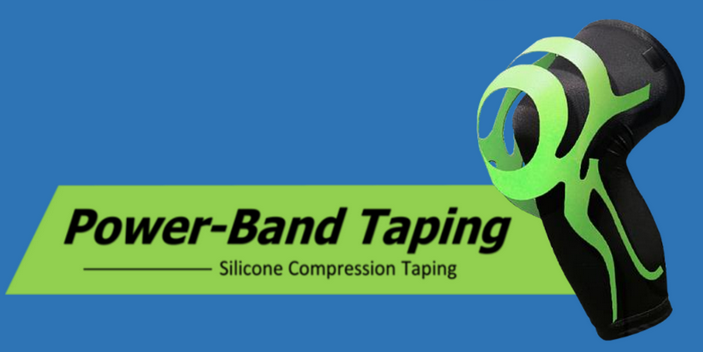 Knee Support with integrated power band taping Ref.488 Orione Sport