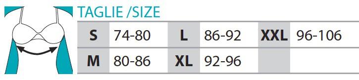 After Brest Surgery Bra Zip Closure Ref.9650 Orione