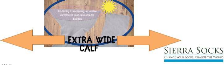 Diabetic Men's Socks Cotton Crew Cushioned 3 Pair Pack