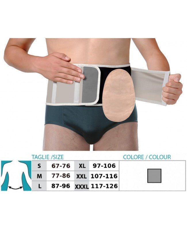 Ostomy Support Belt Orione Ref.3052 - Height 16 cm. (inch. 6.3")