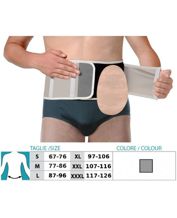 Ostomy Support Belt Orione Ref.3052 - Height 16 cm. (inch. 6.3")