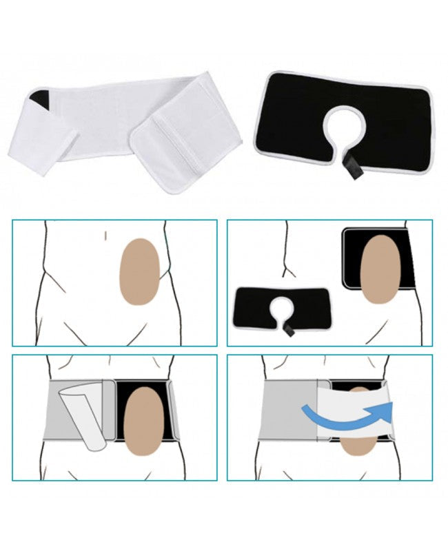 Ostomy Support Belt Orione Ref.3057 - Height 27 cm. (inch. 10.62")
