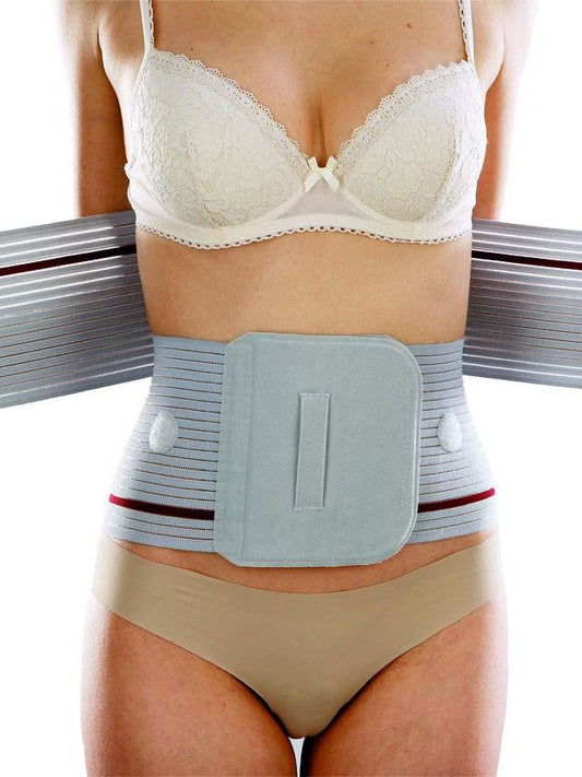 Lumbosacral support with elastic and transpirant fabric Orione