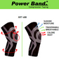 Knee Support with integrated power band taping Ref.488 Orione Sport