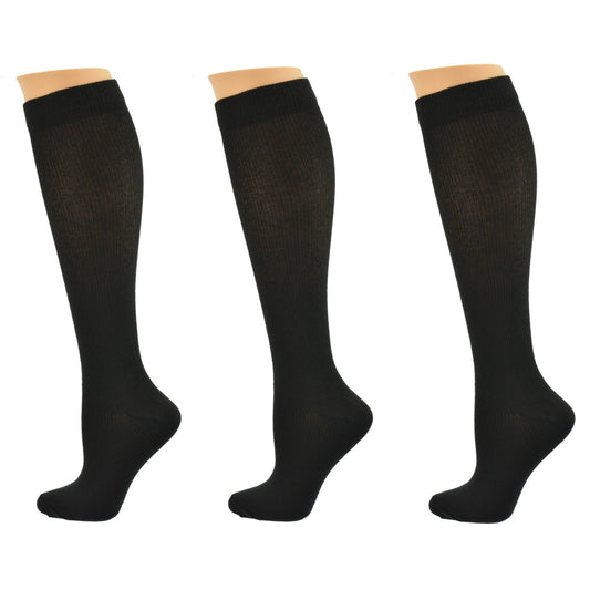 Firm Compression Knee-Hi Socks for Men - Ultra-Spun Silky Compression