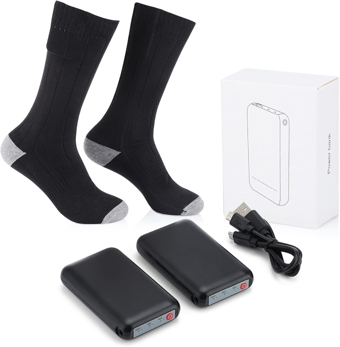 Electrically heated socks